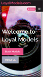 Mobile Screenshot of loyalmodels.com